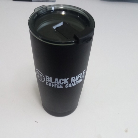 Black Rifle Coffee Company Unisex Small T-shirts 2 & Tumbler 20 OZ. NWOT - Picture 2 of 9
